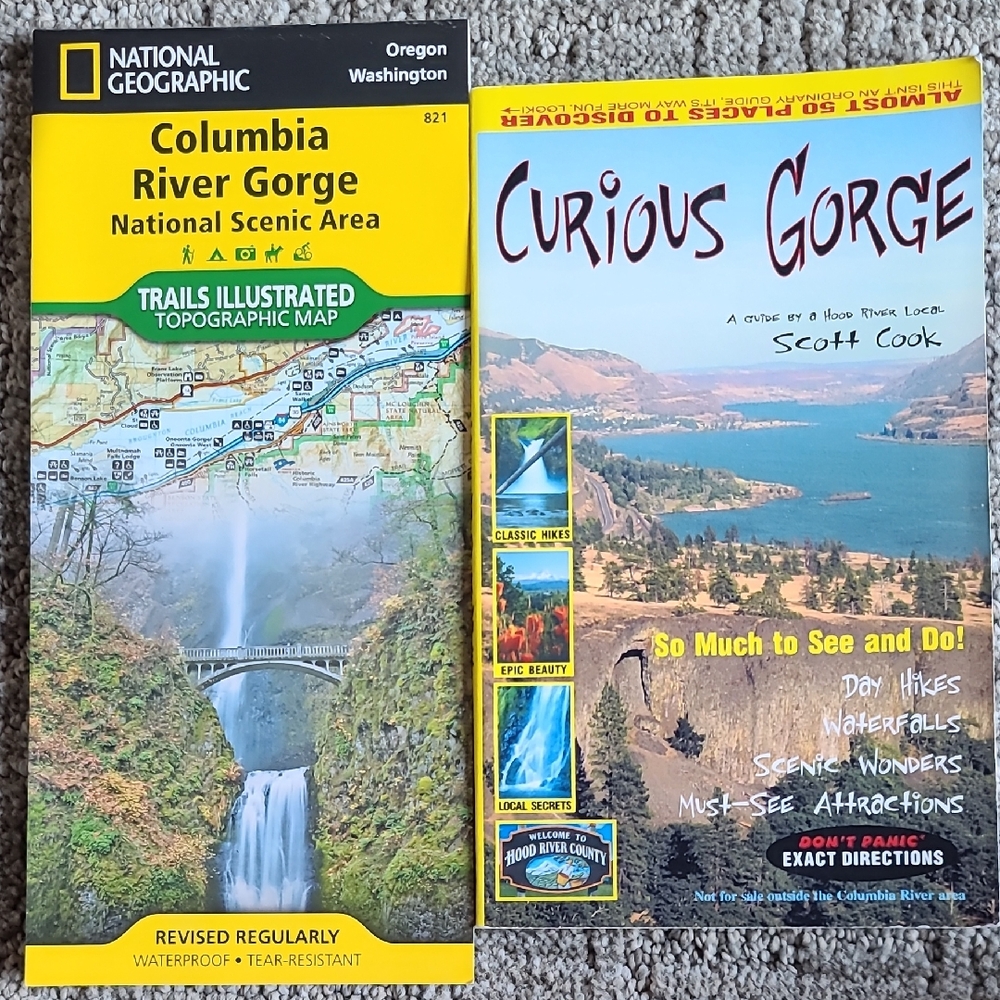 Columbia River Gorge Map and Guide Set